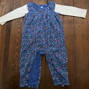 TEA floral one piece 12-18MOS